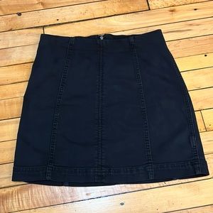 Free People Jean Skirt